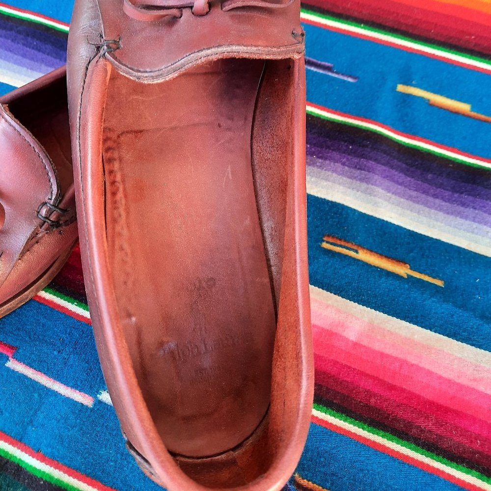 Polo Ralph Lauren Tassel Mens Shoe Size 12 D   Cordovan Vintage - Picture 2 of 4